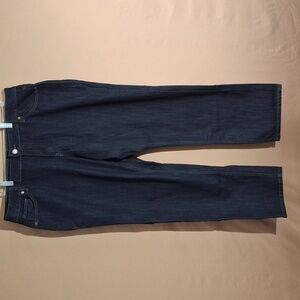 Womens Avenue Denim Straight Leg Jeans 18 Average (NWT)